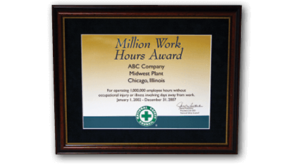 workplace safety awards