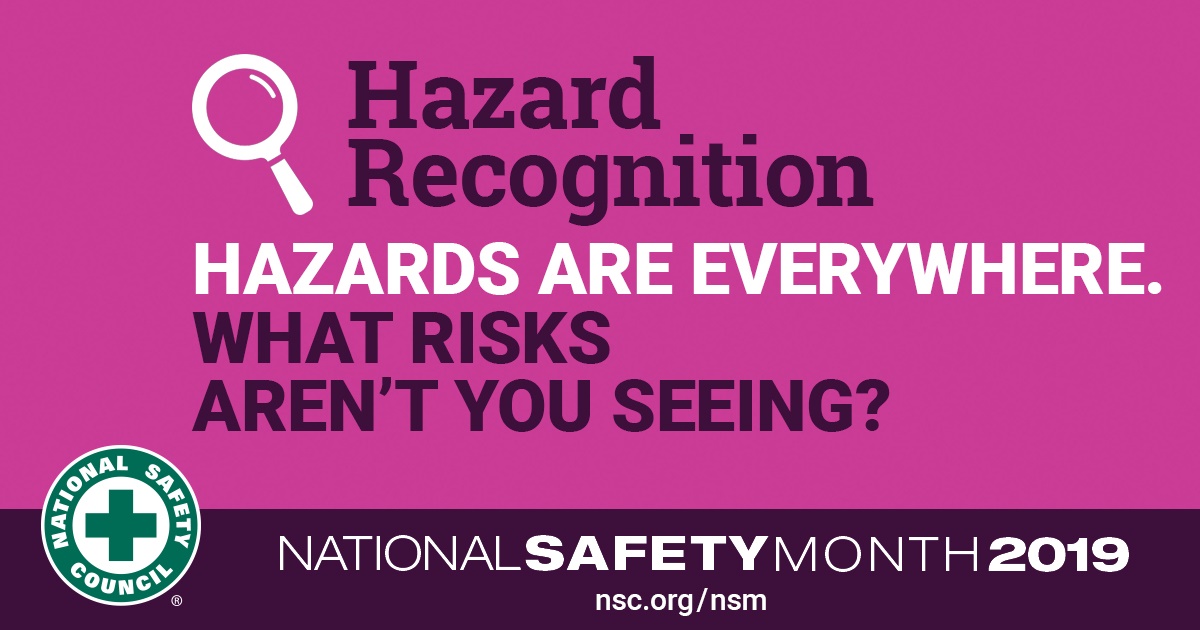 June is National Safety Month and safety begins with you! Here is an  infographic with statistics…